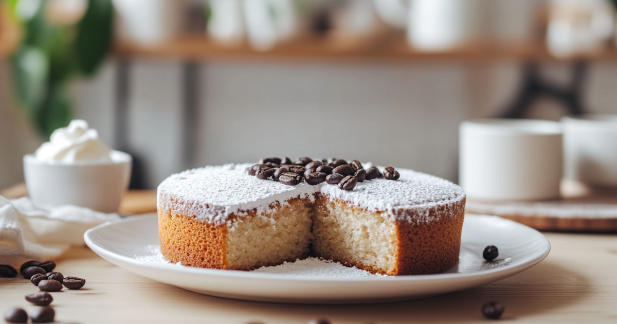 Gâteau au café avec mélange à gâteau