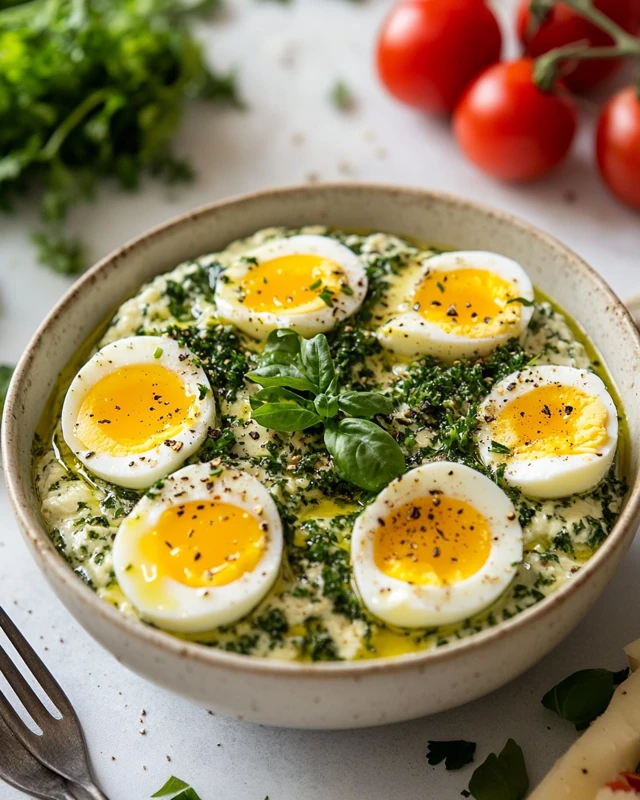 Sauce Gribiche aux Œufs Durs