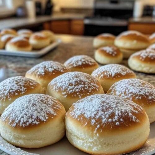 Préparation de la pâte pour beignets Bomba di Napoli