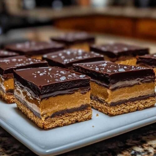 Gros plan d’une bouchée de barre au chocolat et beurre de cacahuète