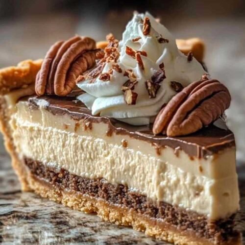 Part de tarte à la noix de coco servie avec crème fouettée