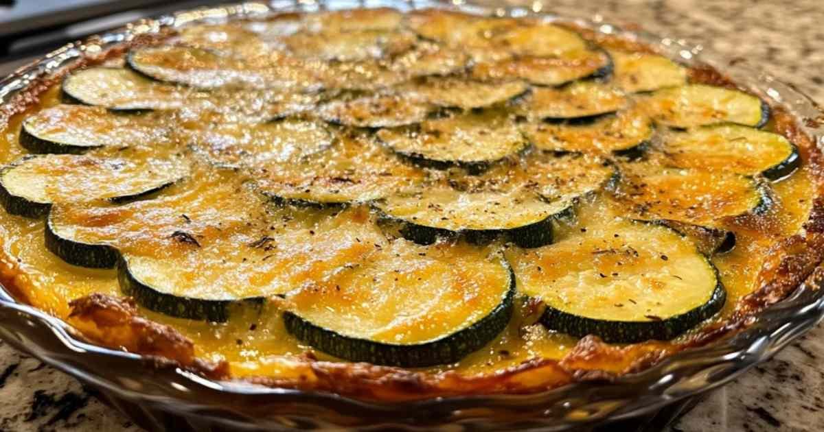 Gratin de courgettes au parmesan doré et croustillant