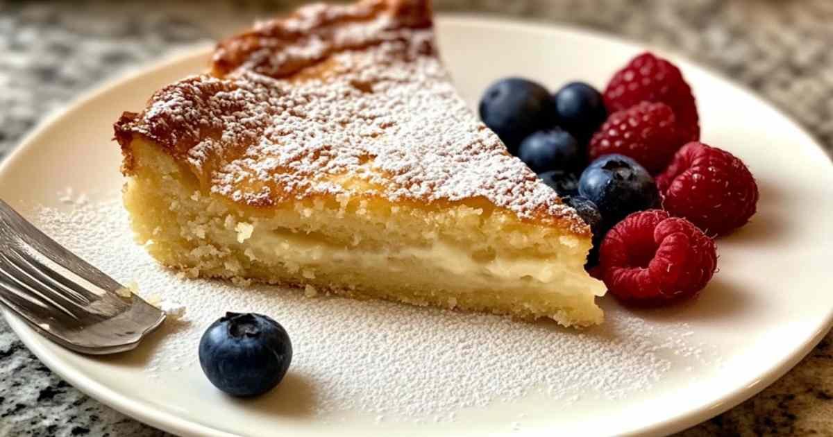 Ingrédients pour préparer le gâteau au yaourt disposés sur un plan de travail