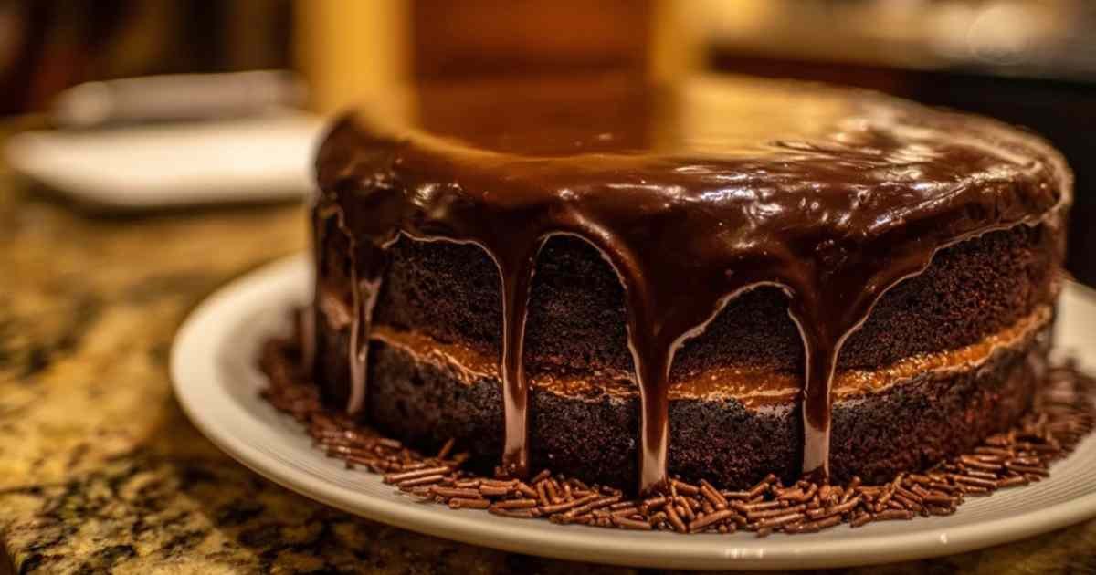 Béret basque au chocolat avec ganache aérienne et vermicelles chocolatés