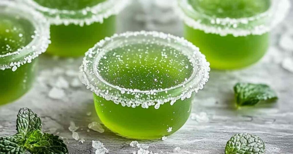 Ingrédients pour bonbons à la menthe fraîche