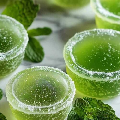 Bonbons à la menthe fraîche faits maison
