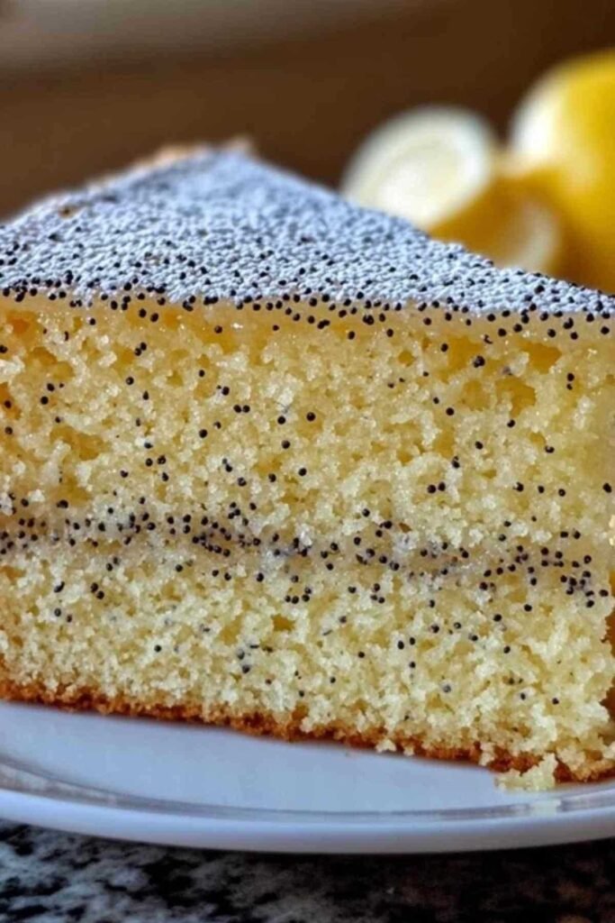 Cake Citron Pavot Pierre Hermé