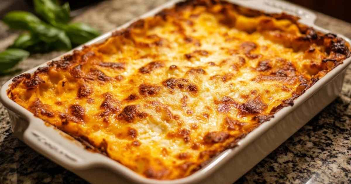 Ingrédients frais pour lasagnes au butternut et chèvre