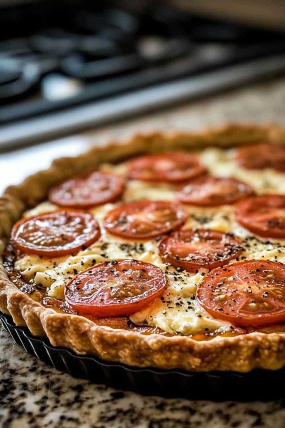 Préparation de la garniture au thon pour tarte salée