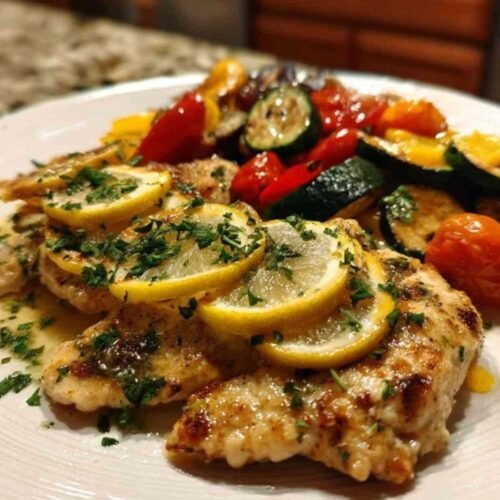 escalopes-poulet-citron-servies-persil
