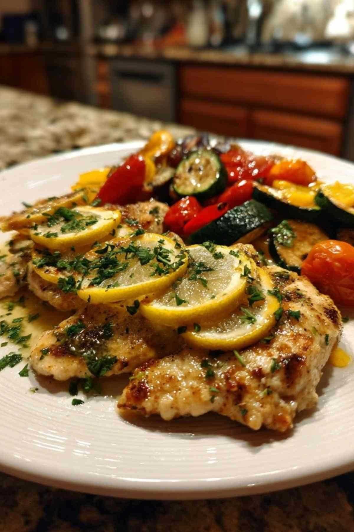 escalopes-poulet-citron-servies-persil