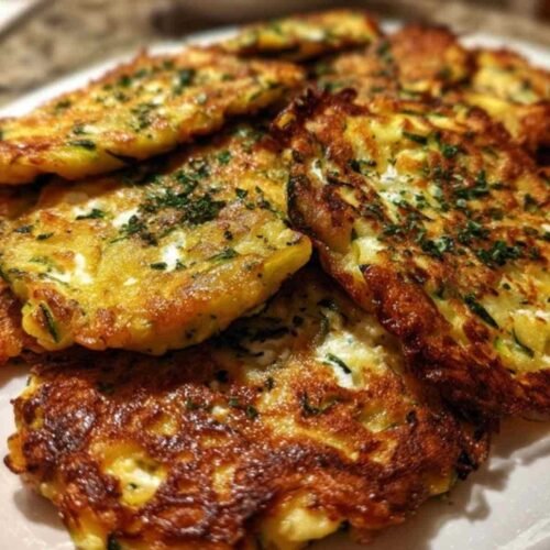 Mélange courgettes râpées feta œufs dans saladier
