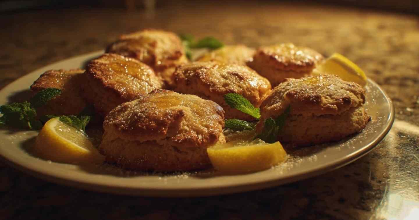 Ingrédients pour biscuits diététiques : farine complète, miel, œuf, huile, citron et levure
