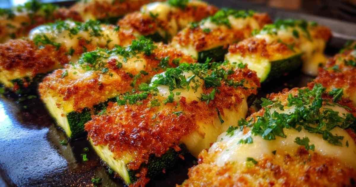 Coupe cordon bleu courgette fromage fondu jambon