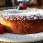 Ingrédients pour gâteau au yaourt sans sucre disposés sur plan de travail