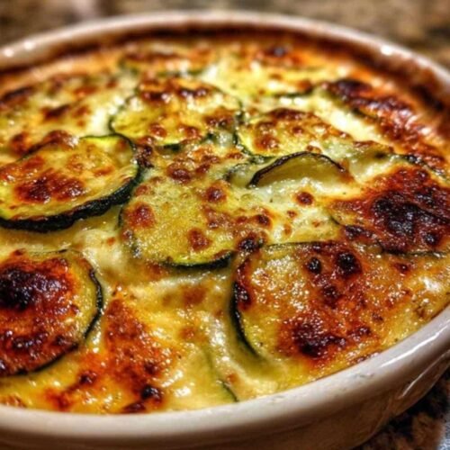 Courgettes en rondelles cuites à la poêle avec ail