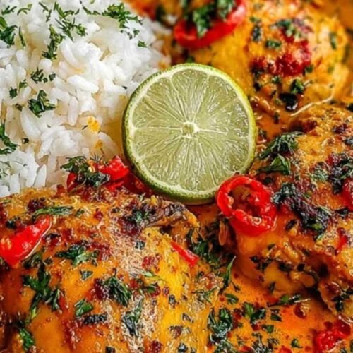 Ingrédients pour poulet coco pimenté épices lait coco poulet