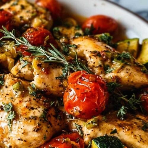 Plat de riz au chorizo et à la tomate dans une grande poêle