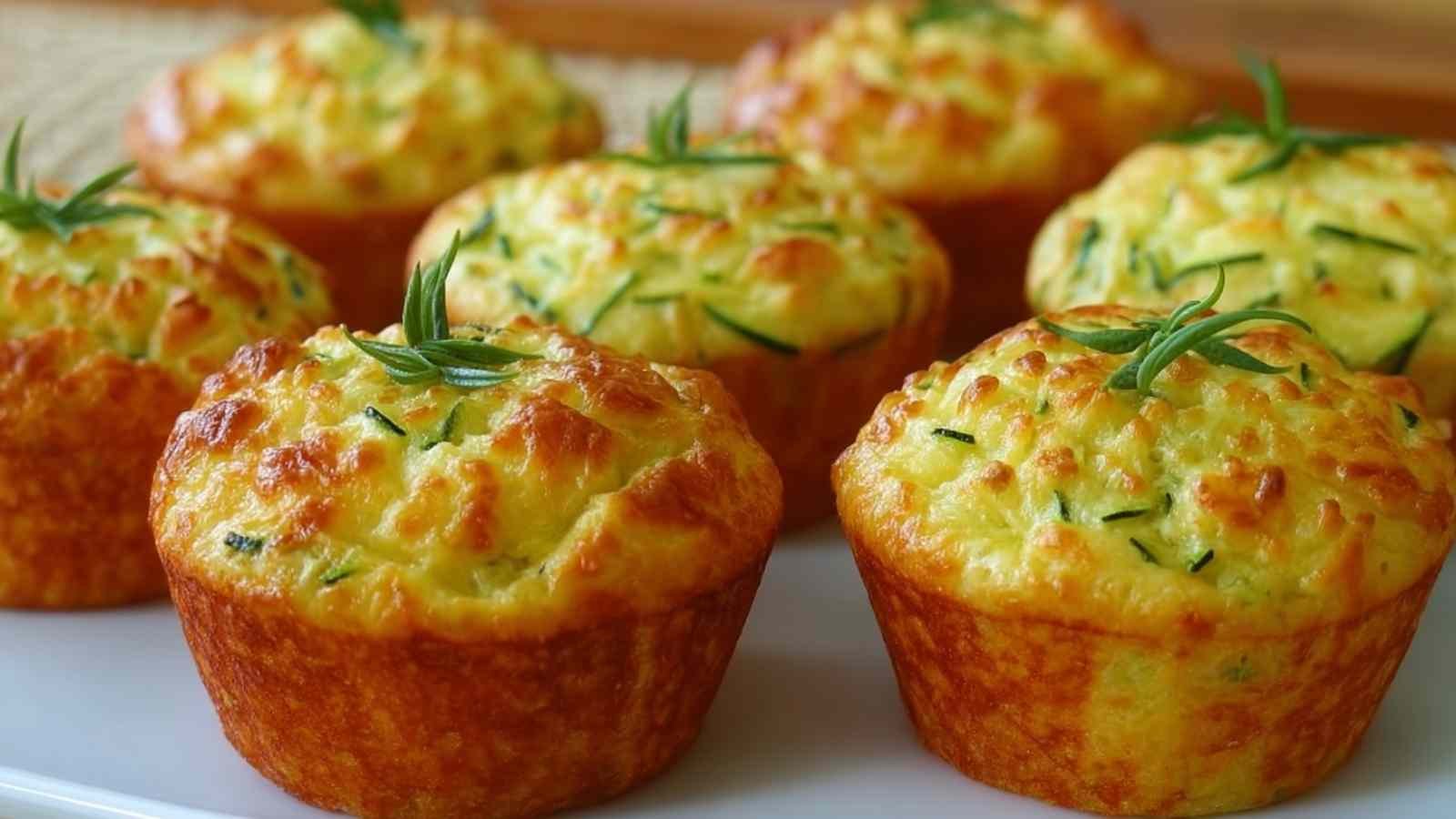 Pâte à muffins aux légumes râpés dans un moule