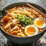 Ramen au Poulet Facile : Recette Authentique Prête en 35 Minutes